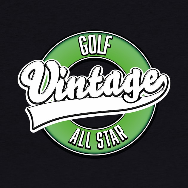 Golf vintage all star logo by nickemporium1
